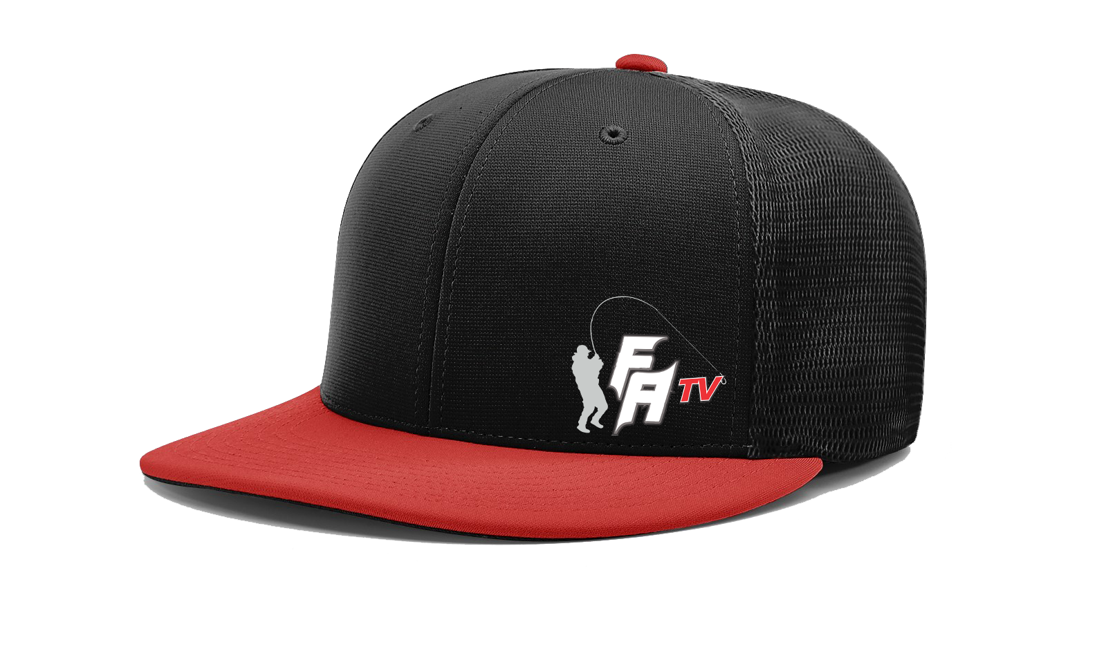 FA TV - Flat Brim Mesh Back Hat