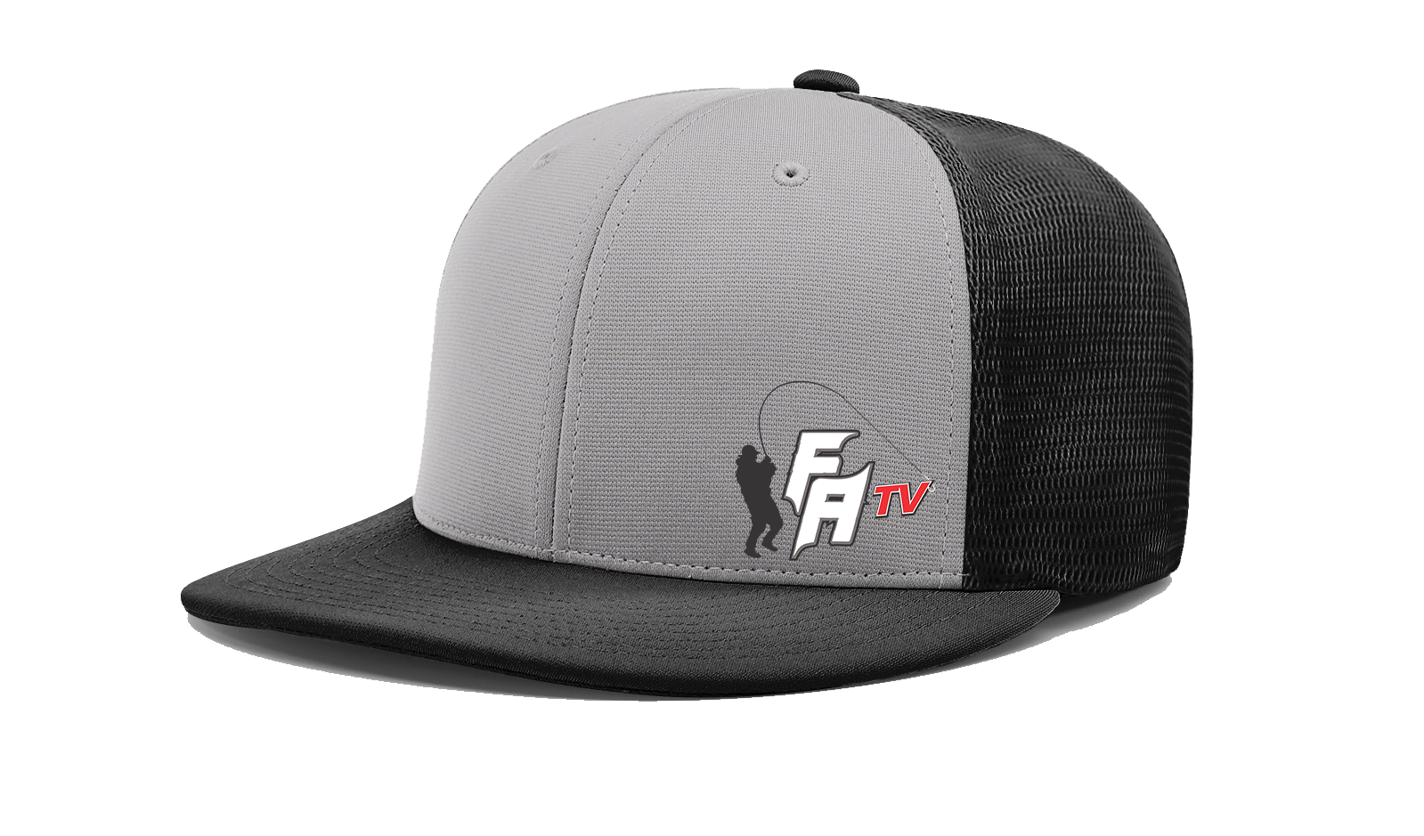 FA TV - Flat Brim Mesh Back Hat