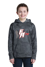 Load image into Gallery viewer, FA TV - Youth Camo Hoodie
